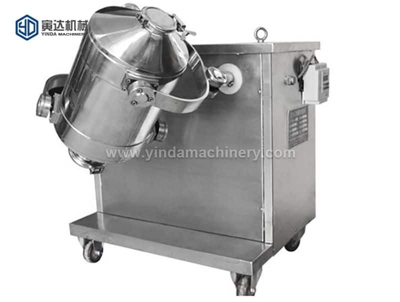 Chemicals Three Dimensional Mixer