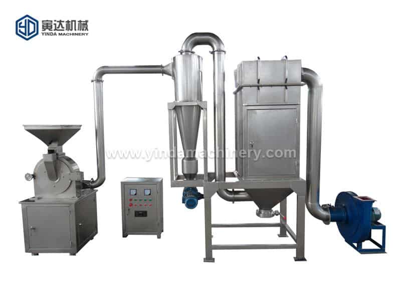 Planta de molienda de granos industriales