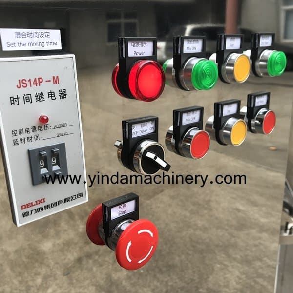 Mezclador de especias en V