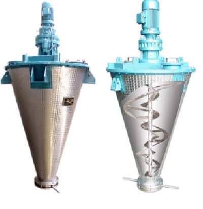 Vertical cone blender
