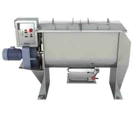 Ribbon mixer machine