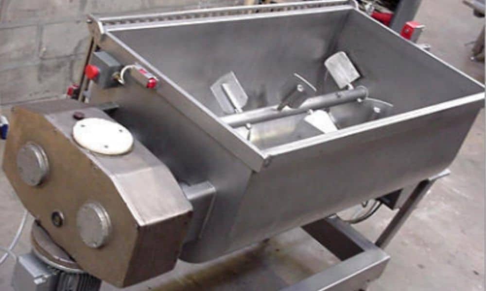 what a paddle mixer looks like