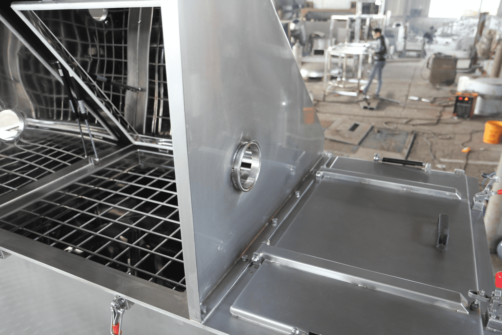 Ленточный и лопастной блендер SS304