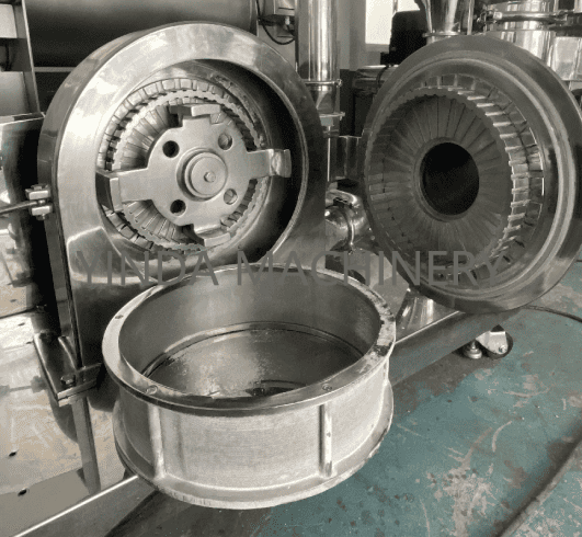 yinda ydws series cinnamon pin disc mill machine (3)