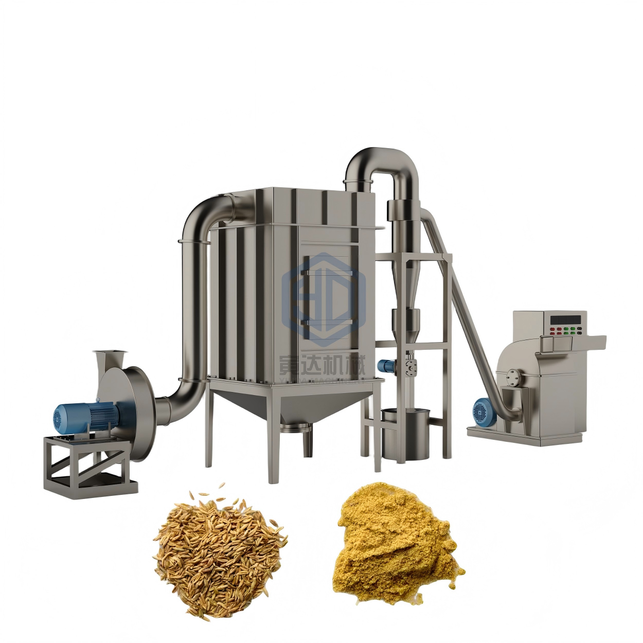 how to achieve cumin seeds powder for blend spice production (3)