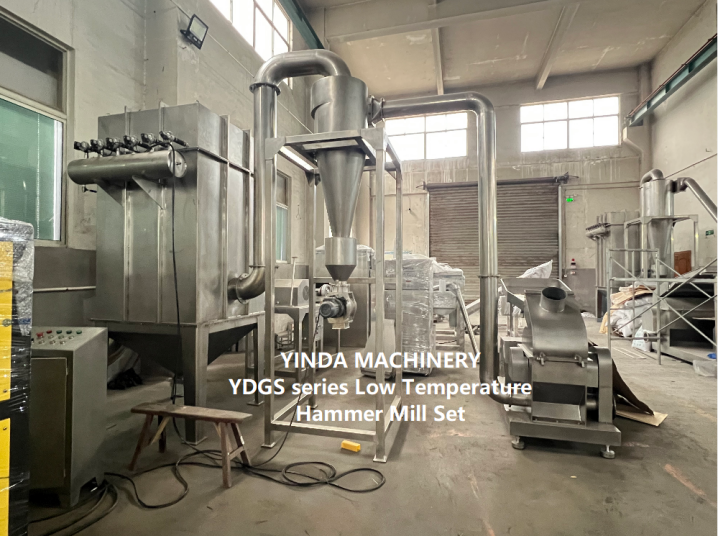 can freeze dried mushrooms be ground by a hammer mill for soup powder (1)