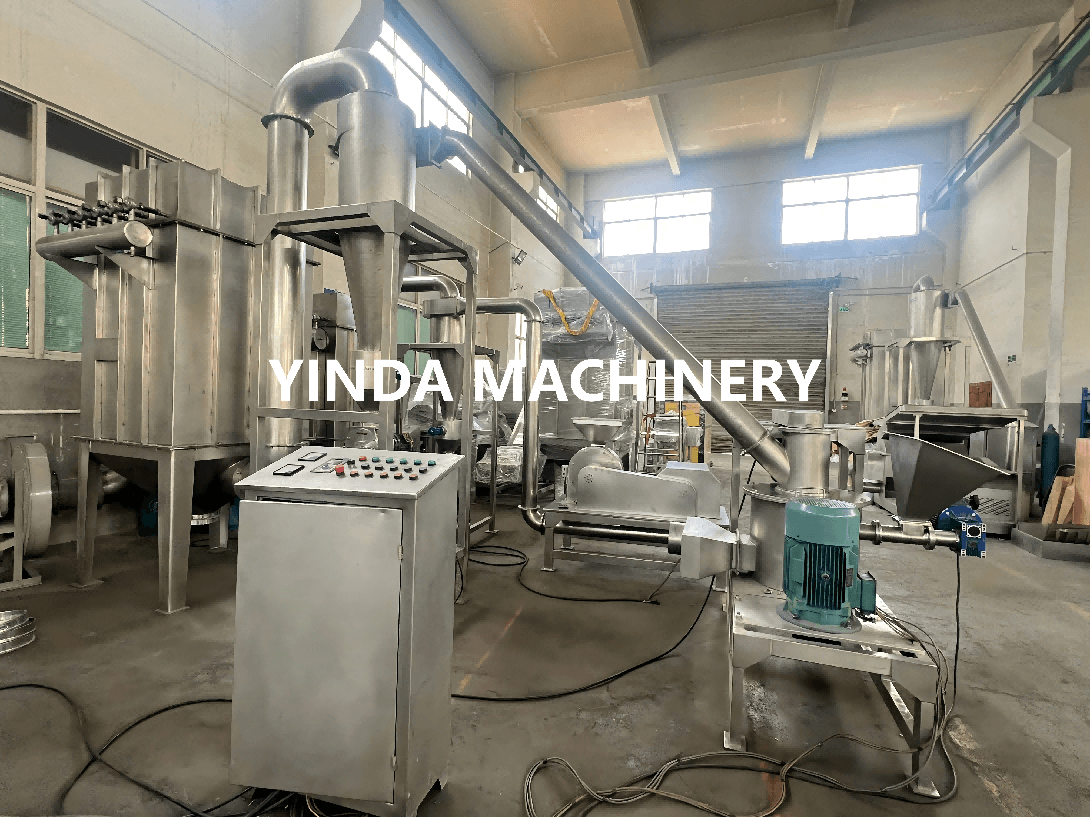 corn grinding machine for 20–300 mesh corn powder and grain powder processing (5)
