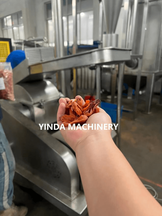 mace grinding machine low temperature grinding line for mace powder processing (1)