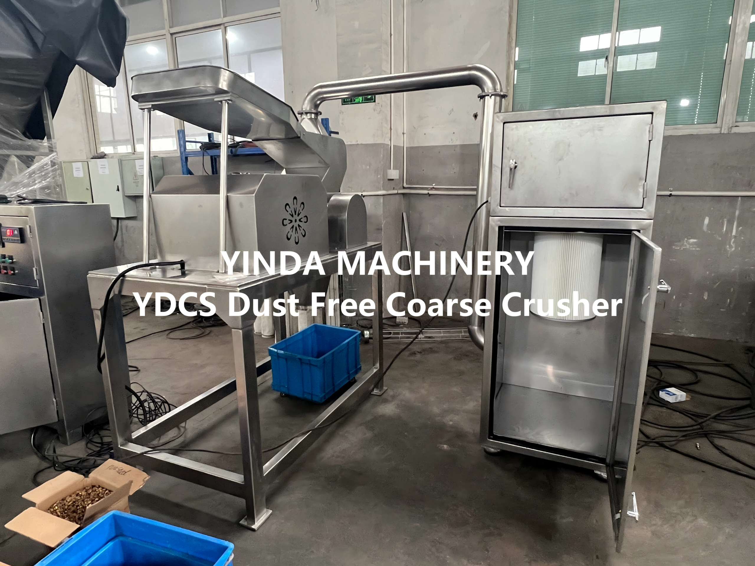 Option 2: Coarse Crusher with High-Efficiency Dust Collection Box | Yinda Machinery