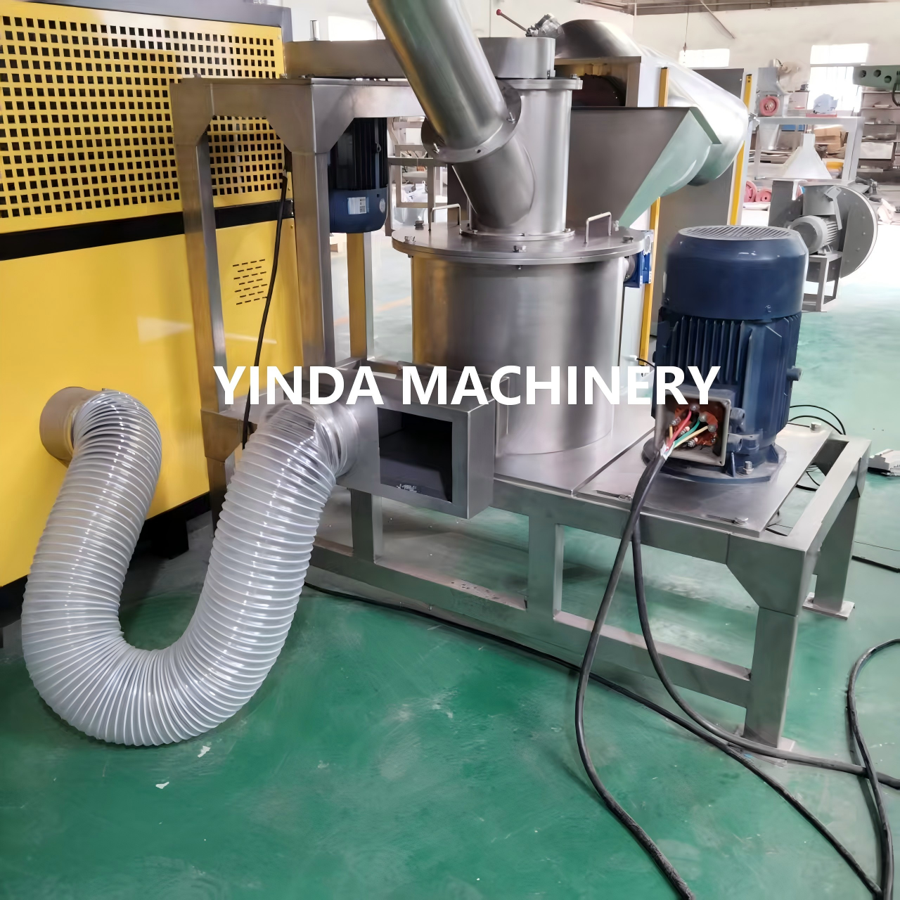 Option 3: YDWF series ACM Mill with YDLF Air-Cooled Chiller | Yinda Machinery