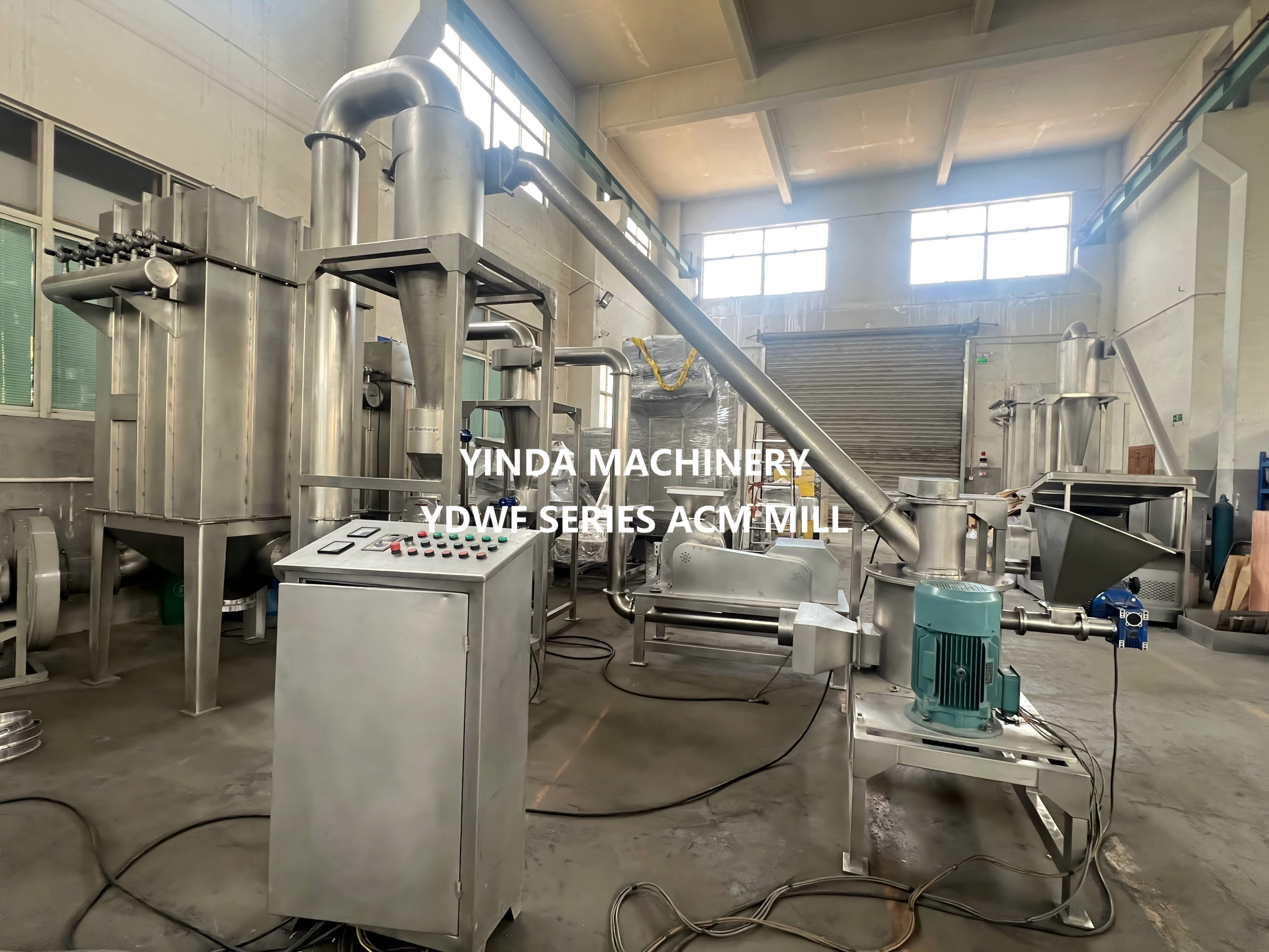 5. Option Two: 100–300 Mesh Fine Powder – YDWF Series ACM Mill | Yinda Machinery