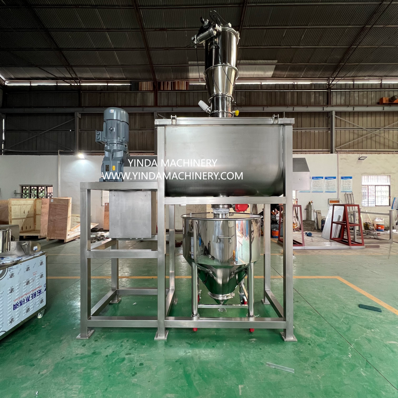 Recommended Mixing Line Design | Yinda Machinery
