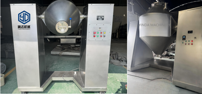 YDW Series Double Cone Mixer for Granola Mixing | Yinda Machinery
