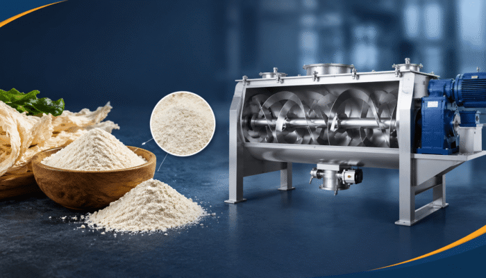 industrial powder mixing showcase